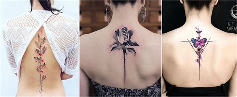 tatuajes para mujer en la espalda|Los 50 tatuajes en la espalda más hermosos y delicados para。